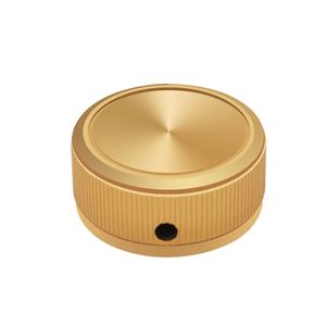 CNC Machined Aluminum Potentiometer <b>Knob</b> 20x15.5mm 6mm Shaft Audio Volume Control for Guitar DAC Encoder - Product Image 5