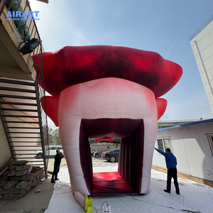 Túnel de payaso inflable de gran oferta de fábrica para actividad de <span class=keywords><strong>circo</strong></span>, accesorio de túnel de cabeza de payaso inflable personalizado para fiesta de Halloween - Product Image 4