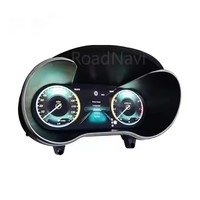 Speedometer instrumen Cluster Digital mobil RoadNavi Harga kompetitif untuk dasbor LCD Benz Kelas C W205 GLC X205 2011-2018