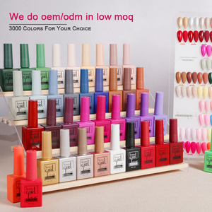 Mật Ong Cô gái biểu tượng tùy chỉnh Nail Gel Polish Set 60 màu nhựa ngâm UV Gel nhãn hiệu riêng chất lượng rất tốt LED nguồn đèn bán buôn - Product Image 2