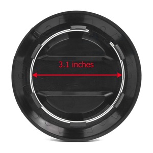 Polaris RZR 900 1000 XP <b>Wheel</b> Cap 1522216-655 Black Round 1 Inch Center Cap For <b>Replacement</b> Repair - Product Image 2