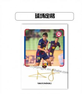 Tarjetas Coleccionables de Fútbol de las Mejores Estrellas: 25-26 Barcelona, Suárez, Neymar, Robinho, <span class=keywords><strong>Messi</strong></span> - Product Image 3