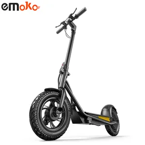 Эмоко A19 12 дюймов 500 Вт 36 В, 15 А/ч, диапазон 35 км/ч, 40-50 км, Электрический скутер, Новый Частный дизайн, большие колеса для поездок на работу