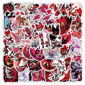 50 pz/set Hazbin Hotel cartolina adesivo di <span class=keywords><strong>carta</strong></span> - Product Image 4