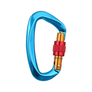 Moschettone in alluminio 7075 da 25KN con gancio a scatto moschettone da arrampicata con chiusura ultraleggero - Product Image 1