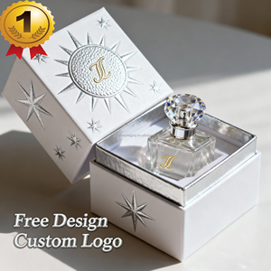 Luxury Perfume <b>Empty</b> Bottle <b>Box</b> Matte Finish Custom Logo Printed Reusable Eco-Friendly Cardboard Cosmetic <b>Gift</b> Packaging - Product Image 1