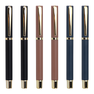 Kundenspezifischer Logodruck Plastik-Gelstift 0,5mm Schwarze Tinte Werbestift für Büro, Studenten und Firmengeschenke - Product Image 1