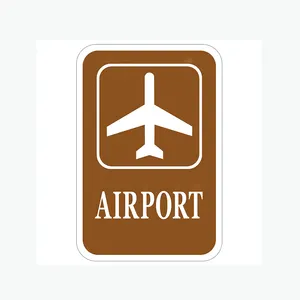 G Mutcd Mast Arm Advisory Ada Airport Richtungspfeil-Zeichen