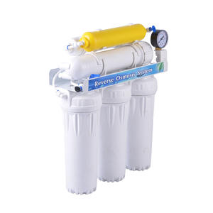 5 चरण रिवर्स ऑस्मोसिस मैनुअल अंडर-सिंक वाटर प्यूरीफायर फ्रेशर के अनुकूल निस्पंदन पैमाने 50 gpd गर्म/ठंडे होटल - Product Image 5