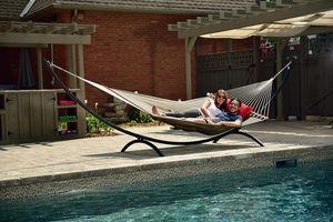 <span class=keywords><strong>Base</strong></span> de Acero Resistente <span class=keywords><strong>para</strong></span> <span class=keywords><strong>Hamaca</strong></span> Colgante de Arco Grande de 15 Pies, Soporte de Metal <span class=keywords><strong>para</strong></span> <span class=keywords><strong>Hamaca</strong></span> de Exterior <span class=keywords><strong>para</strong></span> Porche, Patio, Jardín, Patio Trasero - Product Image 3