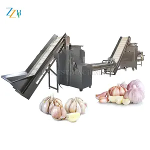 Factory Price Garlic Peeling Production Line / Onion And Garlic Peeling Machine / Garlic Processing Machine