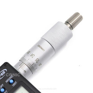 Dubbele Punt 0-25Mm/0-1 "2-weg Digitale Dubbele Puntmicrometer Voor Het Meten Van Boren, Groeven En Moeilijk Bereikbare Afmetingen - Product Image 4