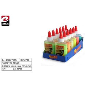 Colla liquida fluorescente al buio, 12 pezzi, adesivo cianoacrilato per artigianato e riparazioni - Product Image 3