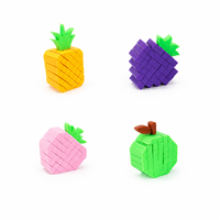 Jouet télescopique anti-stress unique, style pixel art 3D, couleurs vives et durables, écologique, haute qualité d'impression, idéal pour cadeaux d'entreprise