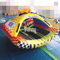 Tube gonflable remorquable volant en gros jouets de sport nautique max 3 cavaliers tube remorquable 3 personnes engrenage tube remorquable à vendre
