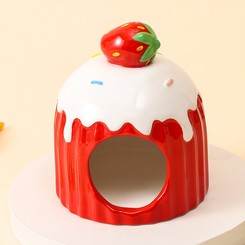 (Gâteau au sommet de neige) Rouge