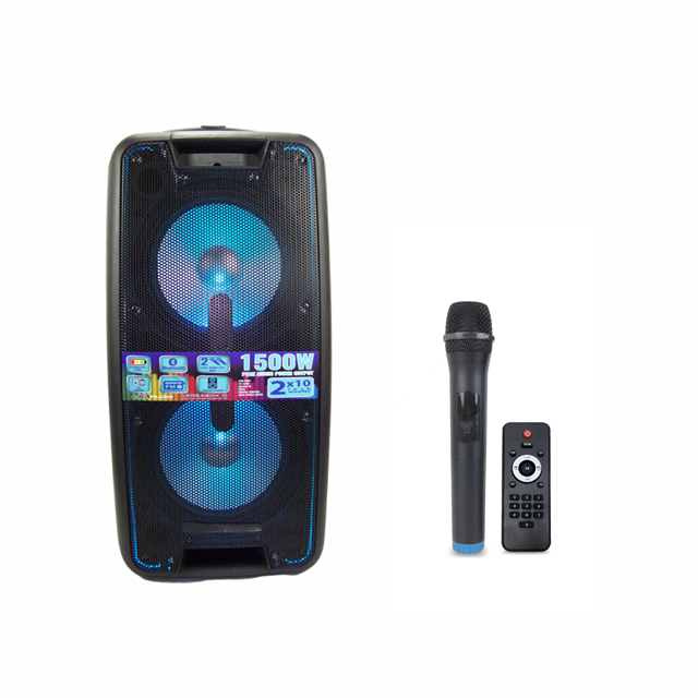 Active Pa Speaker System Portable Wireless Trolley Speakers Rechargeable Bt 5.0 Outdoor Speakers