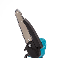 Scie électrique sans fil multifonctionnelle 6 pouces 24V pour usage domestique avec réservoir d'huile, scie de jardinage et d'élagage pour le travail du bois