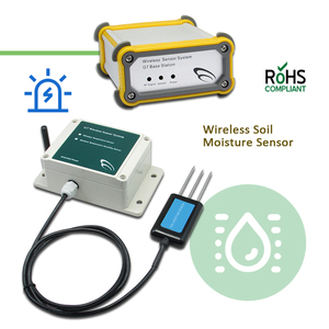 Sensor de Humedad del Suelo Analógico Inalámbrico, Sensor Inteligente de Humedad del Suelo y Sensor de Humedad del Suelo para Riego Agrícola - Product Image 1