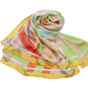 Jyl Thiết Kế Mới In Kỹ Thuật Số Khăn Choàng Khăn Choàng Chất Lượng Cao Hồi Giáo Hijab Voal Dài Satin Voan Hijab - Product Image 4