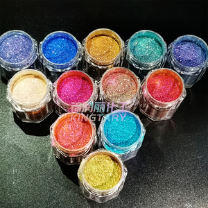 Colore per trucco Duo cromato camaleonte ombretto in polvere impermeabile borosilicato a secco 1g luce metallica brillante finitura luminosa - Product Image 6