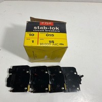 Boîte de 4 disjoncteurs Stab-lok 15 1P à haute performance