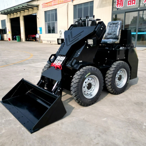 Free Shipping <b>Cheap</b> Construction <b>Machinery</b> Electric Mini Skid Steer Loader Motor Pump High Efficiency 1 Year Warranty 0.2m3 - Product Image 1
