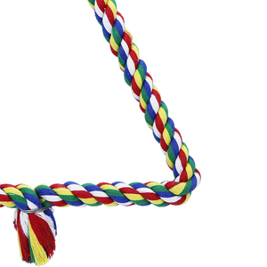 Vẹt tam giác dây cá rô với chuông bông dây chim cá rô leo khung cực chim <span class=keywords><strong>Bungee</strong></span> Đồ chơi Vẹt nhai đồ chơi - Product Image 5