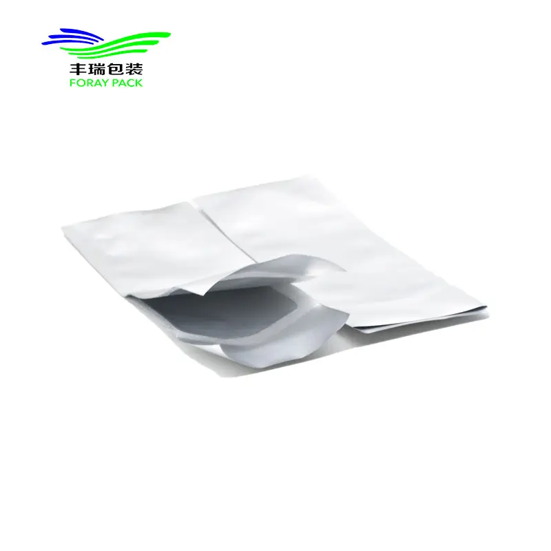 Wholesales Disposable Commission Mylar Small Tube Sachet Testing Reagent 3 Side Heat Sealed Medical Aluminum Foil Bag