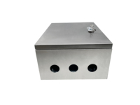 Armoire métallique extérieure étanche IP65 personnalisée, boîte de jonction de distribution électrique en acier inoxydable 201, instrument électronique