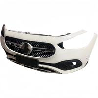 Conjunto de parachoques delantero para Mercedes-Benz GLA H247/W247 GLA200/GLA220, conjunto frontal completo con radiador y parachoques frontal.