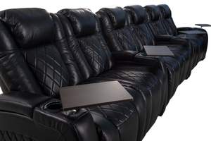 CY Offre Spéciale siège de cinéma de massage à domicile véritable puissance design moderne fauteuil de cinéma inclinable sièges de canapé avec porte-gobelet - Product Image 3