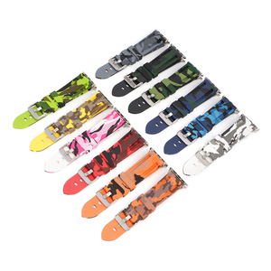 Tùy chỉnh 49 Mét kỹ thuật số Camo cao su Silicone ngụy trang Dây đeo đồng hồ ban nhạc cho Apple iWatch loạt 9 8 7 6 5 4 3 2 1 SE - Product Image 1