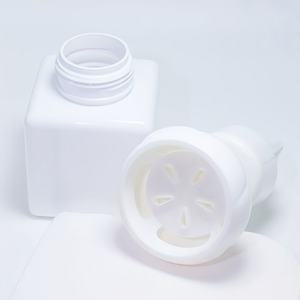 Beautiful Flower Foamer <b>Pump</b> <b>Bottle</b> Plastic PETG Cosmetic Package Facial Cleansing Flower Soap Foaming <b>Bottle</b> Personal Care Use - Product Image 2