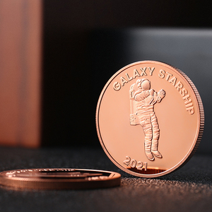 Moeda Comemorativa de Cobre Personalizada de Fábrica, 1oz, com Relevo 3D Alto e Gravação em Cobre, para Coleção - Product Image 5