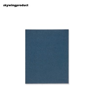 Skywingproduct Colores surtidos Peso pesado Textura Stock Carta Tamaño 4-1/2 \ "Alto Dos bolsillos Negocios Troquelado Carpeta de archivos Papel