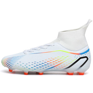 <span class=keywords><strong>Botas</strong></span> de Fútbol Ligeras para Hombre, Tacos Altos FG AG, Transpirables, Antideslizantes, para Césped Natural y Artificial, ¡Oferta! - Product Image 5