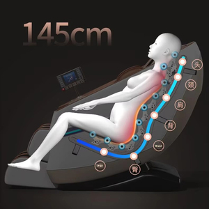 Fauteuil de massage complet 4D SL Track avec massage Shiatsu par pétrissage, chauffage, Bluetooth et gravité zéro - Product Image 6