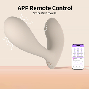 APP-Fernbedienung <span class=keywords><strong>Vibrator</strong></span> Duale Stimulation G-Punkt Erwachsenen-Sexspielzeug Tragbarer <span class=keywords><strong>Vibrator</strong></span> für Frauen zur Außennutzung - Product Image 2