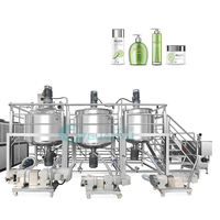 Mélangeur homogénéisateur sous vide en acier inoxydable 2000L - Machine à fabriquer la mayonnaise et la crème / Équipement de ligne de production de détergent liquide
