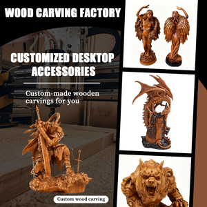 Tùy chỉnh CNC phay dịch vụ sồi hộp gỗ óc chó thủ công đánh bóng kết thúc thép không gỉ khoan chuốt gia công - Product Image 4