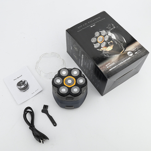 מכונת גילוח חשמלית Lanumi WD-927, 1400mAh, 8500 סל\\\"ד, 7 להבים, עיצוב מגנטי, עמידות למים IPX6, לגוף ולפנים, לשימוש במלונות - Product Image 2