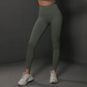 Alta Qualidade Mulheres Esportes Seamless Leggins Fitness Scrunch Butt Lifting Tummy Control Peach Hip Secagem Rápida Yoga Pants