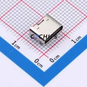 TYPE-C30510-511-L680 USB Connector SMD Connector Type-C Female Horizontal Mount 6P - Product Image 1