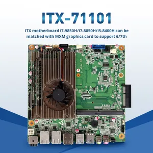 Scheda madre EMA-71101 per Desktop Server Computer <span class=keywords><strong>Intel</strong></span> Chipset singolo canale di memoria DDR4 scheda grafica integrata nuovo prodotto - Product Image 3