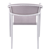 Nouveau confortable Patio Porche fauteuils en aluminium meubles extérieur jardin café Teslin chaise de salle à manger à vendre