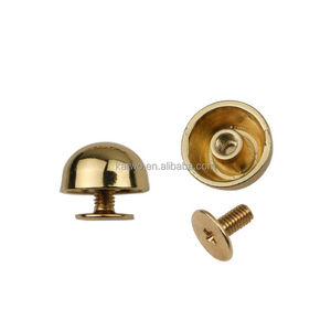 200 Clous Dôme Ronds Argentés 8mm Pour Cuir - Marque FIPUX, Neufs