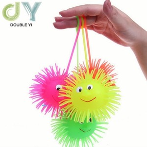 새로운 디자인 PVC 깜박이 Urchin 공 고무 퍼퍼 공 깜박이 - Product Image 1
