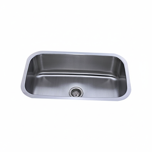 [BAEKJO] Évier de cuisine européen BS800 à encastrer profond avec grand bac pour charges de vaisselle lourdes - Product Image 2