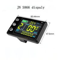 Kit de conversion de vélo électrique à roue libre arrière 27,5 pouces 48v 2000W Modification de vélo électrique S866 LCD Résistant à l'eau pour vélo électrique